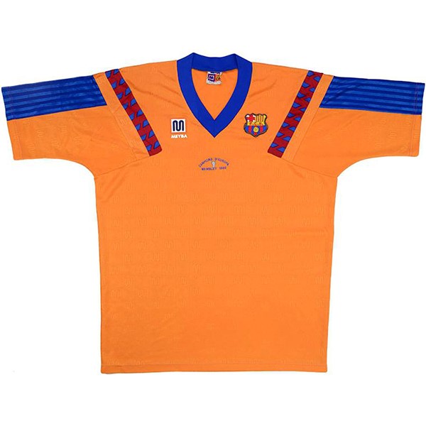 Tailandia Camiseta Barcelona 2nd Retro 1991 1992 Naranja